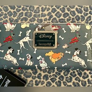 Loungefly Disney Dog Print Wallet